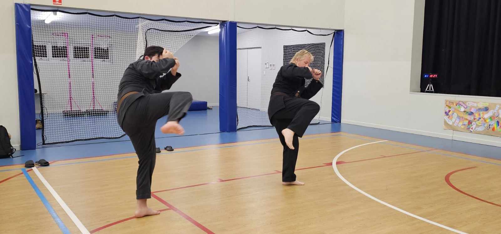 Brown Belts Action Shot Brown Belts Action Shot